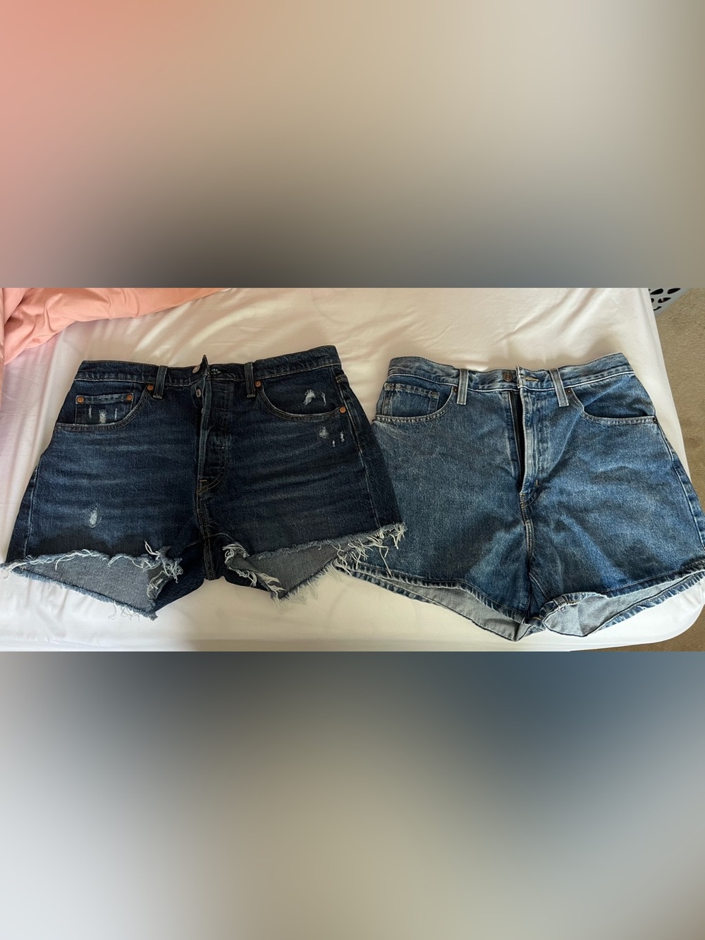 Levi’s High-Waisted Mom Shorts 501